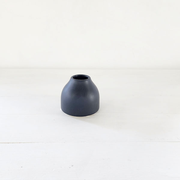 Ceramic Belly Budvase - Black